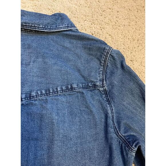 Old Navy Womens Denim Jean Jacket XS Petite EUC - Picture 9 of 12
